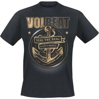 Volbeat Anchor Sort T-shirt - Kortærmet - Mænd Volbeat Anchor Sort T-shirt - Kortærmet - Mænd