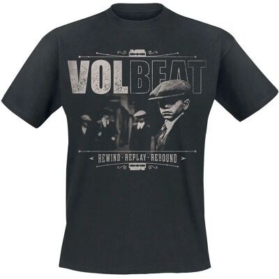 Volbeat The Gang - Kurzes T-Shirt - Schwarz - Herren Volbeat The Gang - Kurzes T-Shirt - Schwarz - Herren