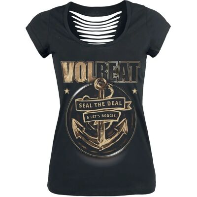Volbeat Anker XS-XL T-shirt - Kortærmet - Kvinde Volbeat Anker XS-XL T-shirt - Kortærmet - Kvinde