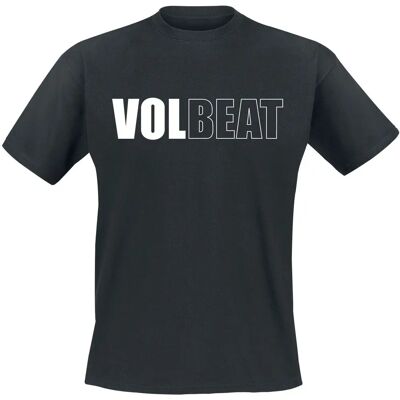 Volbeat Logo T-Shirt med korte ærmer - S til 4XL - Sort Volbeat Logo T-Shirt med korte ærmer - S til 4XL - Sort