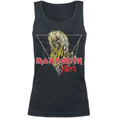 Iron Maiden Killers Triangle Top - S bis XXL - Schwarz - Offizielles Merch Iron Maiden Killers Triangle Top - S bis XXL - Schwarz - Offizielles Merch
