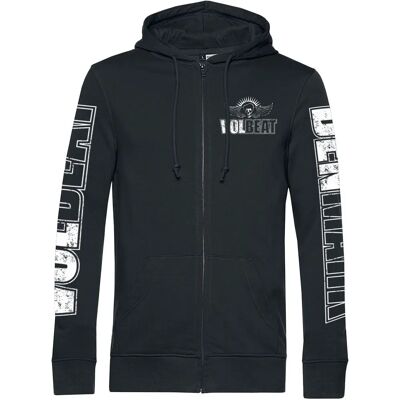 Volbeat Razorblade hættetrøje - Sweatshirt - S-XXL - Mænd - Sort Volbeat Razorblade hættetrøje - Sweatshirt - S-XXL - Mænd - Sort