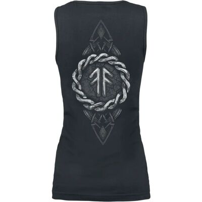 Amon Amarth Ragnarok Top - Schwarz - Reguläre Passform Amon Amarth Ragnarok Top - Schwarz - Reguläre Passform