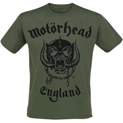 Motörhead Hammersmith Short Sharp Pain Khaki T-Shirt - T-Shirt Motörhead Hammersmith Short Sharp Pain Khaki T-Shirt - T-Shirt