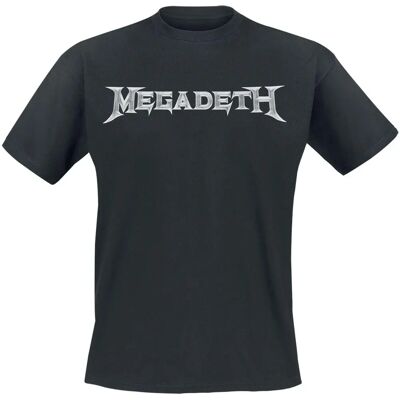 T-Shirt Logo Megadeth Manches Courtes - Homme - Noir - Publicité T-Shirt Logo Megadeth Manches Courtes - Homme - Noir - Publicité