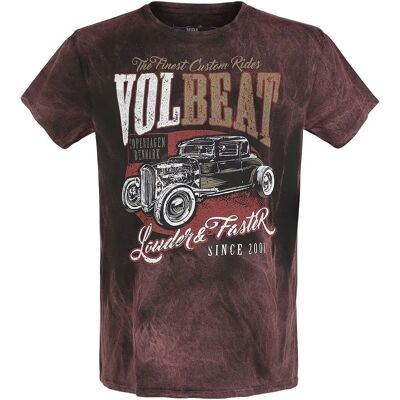 Volbeat Louder And Faster - Kortærmet T-Shirt - Mænd Volbeat Louder And Faster - Kortærmet T-Shirt - Mænd