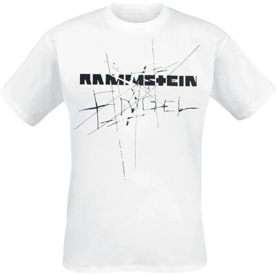 Rammstein Engel Valkoinen Short Sleeve T-paita - Miehet Rammstein Engel Valkoinen Short Sleeve T-paita - Miehet