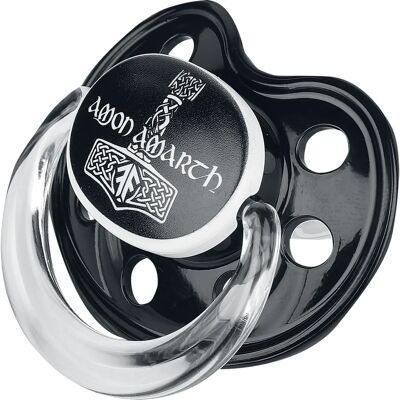 Amon Amarth Thors Hammer Baby Sut - Unisex - 0-6 måneder Amon Amarth Thors Hammer Baby Sut - Unisex - 0-6 måneder