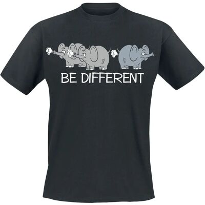 Be Different XL Kurzarm T-Shirt - T-Shirt Be Different XL Kurzarm T-Shirt - T-Shirt