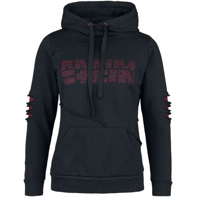 Rammstein Werk Hoodie - Schwarz - Sweatshirt Rammstein Werk Hoodie - Schwarz - Sweatshirt