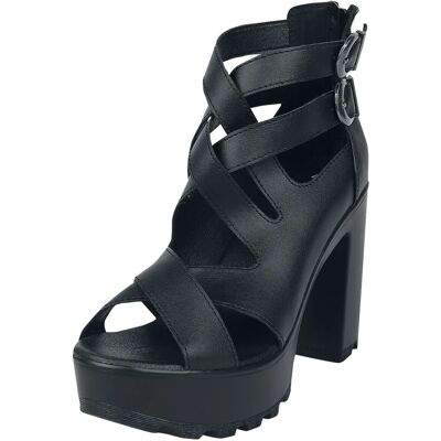 Black Premium by EMP High Heels mit Riemen - EU41 - Damen Black Premium by EMP High Heels mit Riemen - EU41 - Damen