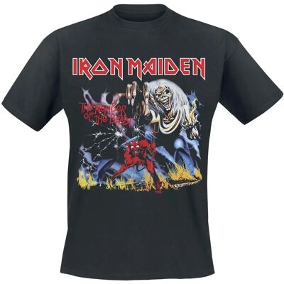 Iron Maiden Number Of The Beast Schwarzes T-Shirt - Herren Iron Maiden Number Of The Beast Schwarzes T-Shirt - Herren