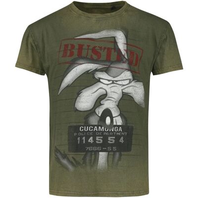 Looney Tunes Wile E. Coyote Kurzarm T-Shirt - Offizielles Merch Looney Tunes Wile E. Coyote Kurzarm T-Shirt - Offizielles Merch