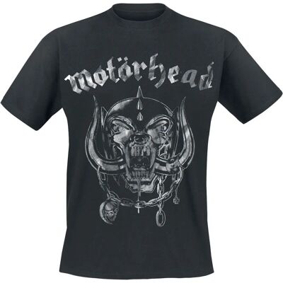 Motörhead Large Warpig Logo T-Shirt - Kurzarm - Schwarz Motörhead Large Warpig Logo T-Shirt - Kurzarm - Schwarz