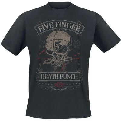 Five Finger Death Punch Wicked - S to 4XL - Musta T-paita Five Finger Death Punch Wicked - S to 4XL - Musta T-paita