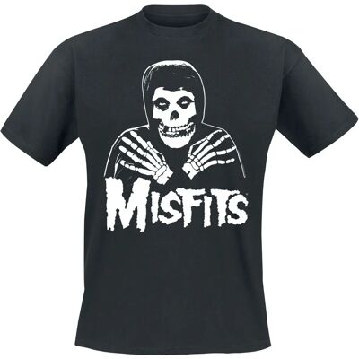 Misfits Skull T-Skjorte med korte ermer - Herre - Svart Misfits Skull T-Skjorte med korte ermer - Herre - Svart