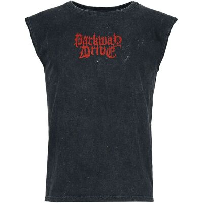 Parkway Drive King Of Nevermore Grå Tanktop - Herre Parkway Drive King Of Nevermore Grå Tanktop - Herre