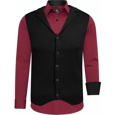 Rusty Neal 6XL Lange Mouwen Overhemd & Vest - Casual Kleding Rusty Neal 6XL Lange Mouwen Overhemd & Vest - Casual Kleding