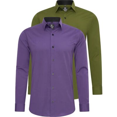RUSTY NEAL XXL Herren Casual Slim-Fit Hemd RUSTY NEAL XXL Herren Casual Slim-Fit Hemd
