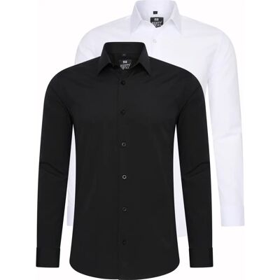 RUSTY NEAL Langarmhemd - Slim-Fit - Herren Casual Business Klassisch RUSTY NEAL Langarmhemd - Slim-Fit - Herren Casual Business Klassisch