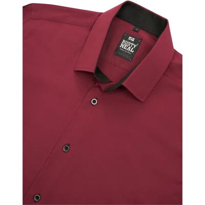 RUSTY NEAL XXL Lange Mouwen Overhemd - Casual, Slim Fit RUSTY NEAL XXL Lange Mouwen Overhemd - Casual, Slim Fit
