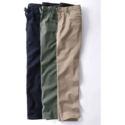 BRÜHL Modell 60 Beigen 5-Pocket-Hose BRÜHL Modell 60 Beigen 5-Pocket-Hose