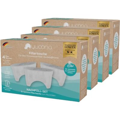 Yucona Vattenfilterbytestillbehör - 12-pack filterpåsar Yucona Vattenfilterbytestillbehör - 12-pack filterpåsar