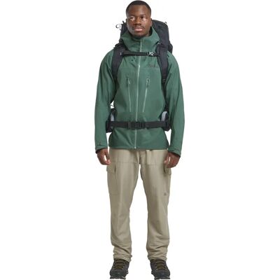 Jack Wolfskin KAMMWEG 3L JKT M - Grün - Winddicht, Wasserdicht, Recyceltes Material - Hardshelljacke Jack Wolfskin KAMMWEG 3L JKT M - Grün - Winddicht, Wasserdicht, Recyceltes Material - Hardshelljacke