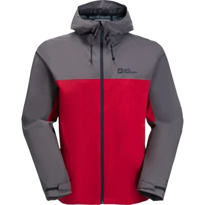 Jack Wolfskin - WEILTAL 2L JKT M - Red Glow - M - Jacke Jack Wolfskin - WEILTAL 2L JKT M - Red Glow - M - Jacke