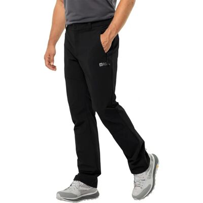 Jack Wolfskin Herre Softshell Bukser Holdsteig - Vindbestandige, Åndbare, Elastiske Jack Wolfskin Herre Softshell Bukser Holdsteig - Vindbestandige, Åndbare, Elastiske