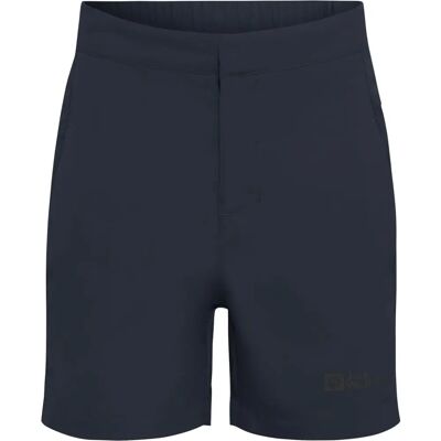 JACK WOLFSKIN Pantalones cortos de verano K - Niños, Azul, Talla 140 JACK WOLFSKIN Pantalones cortos de verano K - Niños, Azul, Talla 140
