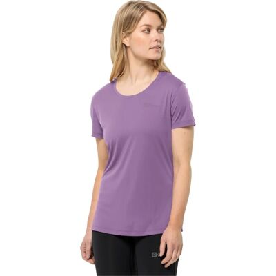 Maglietta Tech Viola a manica corta - Jack Wolfskin - Maglietta Maglietta Tech Viola a manica corta - Jack Wolfskin - Maglietta