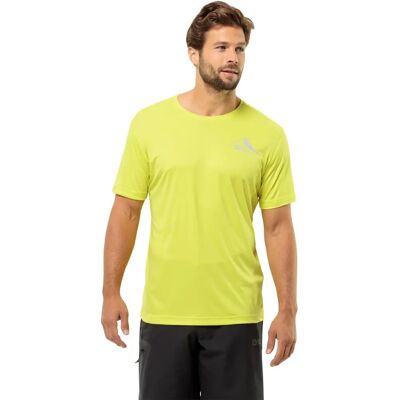 JACK WOLFSKIN Peak Graphic T M - Snabbtorkande, Andningsbart, Bergmotiv - T-Shirt JACK WOLFSKIN Peak Graphic T M - Snabbtorkande, Andningsbart, Bergmotiv - T-Shirt