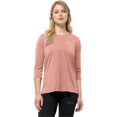 Camiseta Jack Wolfskin CROSSTRAIL 3/4 T W - Rose Dawn Camiseta Jack Wolfskin CROSSTRAIL 3/4 T W - Rose Dawn