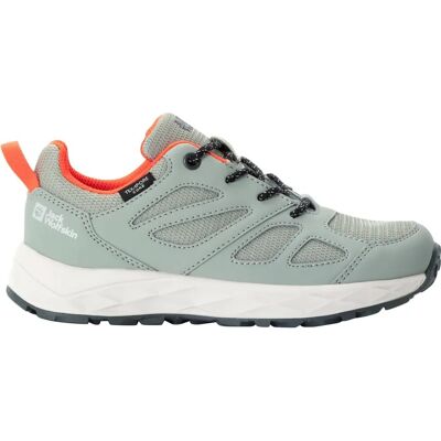 Jack Wolfskin Woodland 2 TEXAPORE LOW Menta level - Gyerek Túrabakancs Jack Wolfskin Woodland 2 TEXAPORE LOW Menta level - Gyerek Túrabakancs