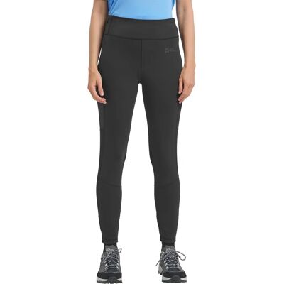 JACK WOLFSKIN KENSTEIG TIGHTS W - Funktionshose - schwarz JACK WOLFSKIN KENSTEIG TIGHTS W - Funktionshose - schwarz