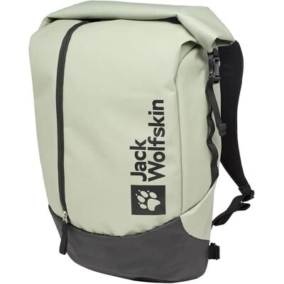 Jack Wolfskin All-In Pack 30 Ryggsekk - Holdbart Polyester, Laptop 37cm, Grønn Jack Wolfskin All-In Pack 30 Ryggsekk - Holdbart Polyester, Laptop 37cm, Grønn