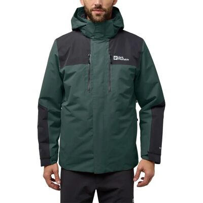 Jack Wolfskin A618584161 Zielony - Kurtka 3 w 1 dla Mężczyzn Jack Wolfskin A618584161 Zielony - Kurtka 3 w 1 dla Mężczyzn