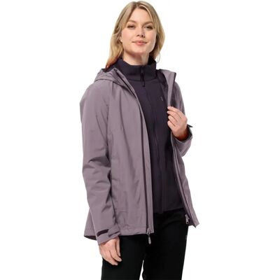 Jack Wolfskin Moonrise 3in1 Jacket Lila - Jacket Jack Wolfskin Moonrise 3in1 Jacket Lila - Jacket
