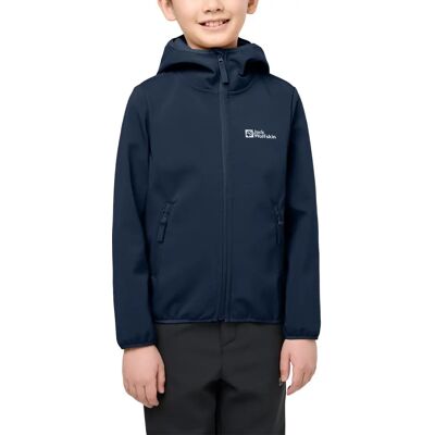 Giacca softshell bambino JACK WOLFSKIN Fourwinds - Blu Giacca softshell bambino JACK WOLFSKIN Fourwinds - Blu