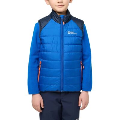 JACK WOLFSKIN Zenon väst K - Vadderad väst, blå, barn JACK WOLFSKIN Zenon väst K - Vadderad väst, blå, barn