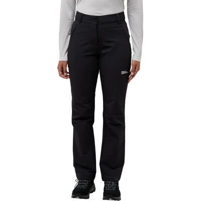 Jack Wolfskin Activate Thermic Pants W - Czarny - Softshellowe spodnie Jack Wolfskin Activate Thermic Pants W - Czarny - Softshellowe spodnie