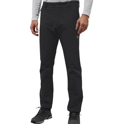 Jack Wolfskin Activate Thermic Pants M Czarny - Softshell Spodnie Jack Wolfskin Activate Thermic Pants M Czarny - Softshell Spodnie