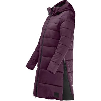JACK WOLFSKIN EISBACH COAT W - Fioletowy - Wodoodporny płaszcz JACK WOLFSKIN EISBACH COAT W - Fioletowy - Wodoodporny płaszcz