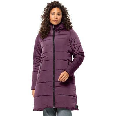 JACK WOLFSKIN EISBACH COAT W - fioletowy (berry, jam) - 2XL - Kurtka JACK WOLFSKIN EISBACH COAT W - fioletowy (berry, jam) - 2XL - Kurtka