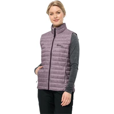 JACK WOLFSKIN PILVI DOWN VEST W - flor salvaje - Chaleco de plumas JACK WOLFSKIN PILVI DOWN VEST W - flor salvaje - Chaleco de plumas