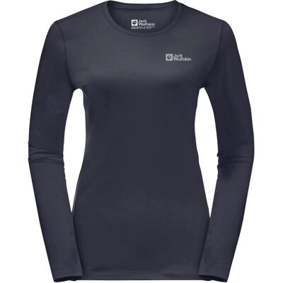 JACK WOLFSKIN SKY THERMAL L/S W - grau - S - Damen Shirt JACK WOLFSKIN SKY THERMAL L/S W - grau - S - Damen Shirt