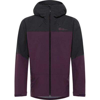 Jack Wolfskin Alpspitze Tour 3L Jkt M - lilla - skijakke Jack Wolfskin Alpspitze Tour 3L Jkt M - lilla - skijakke