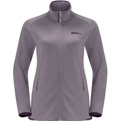 JACK WOLFSKIN BAISELBERG FZ W - Wild Blossom - Polarowa kurtka JACK WOLFSKIN BAISELBERG FZ W - Wild Blossom - Polarowa kurtka