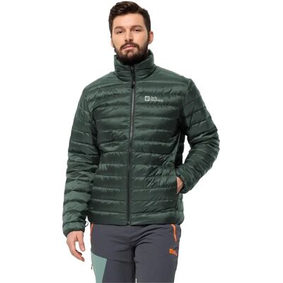 JACK WOLFSKIN PILVI DOWN JACKET - Kurtka puchowa, Slim Fit, Zielona JACK WOLFSKIN PILVI DOWN JACKET - Kurtka puchowa, Slim Fit, Zielona